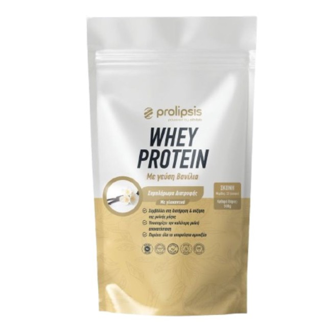 Prolipsis Whey Protein Concentrate 80% Instant Γεύση Βανίλια 500gr