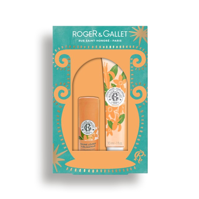 Roger&Gallet Xmas Pack Neroli Balm Χειλιών 3.5 gr & Κρέμα Χεριών 30ml