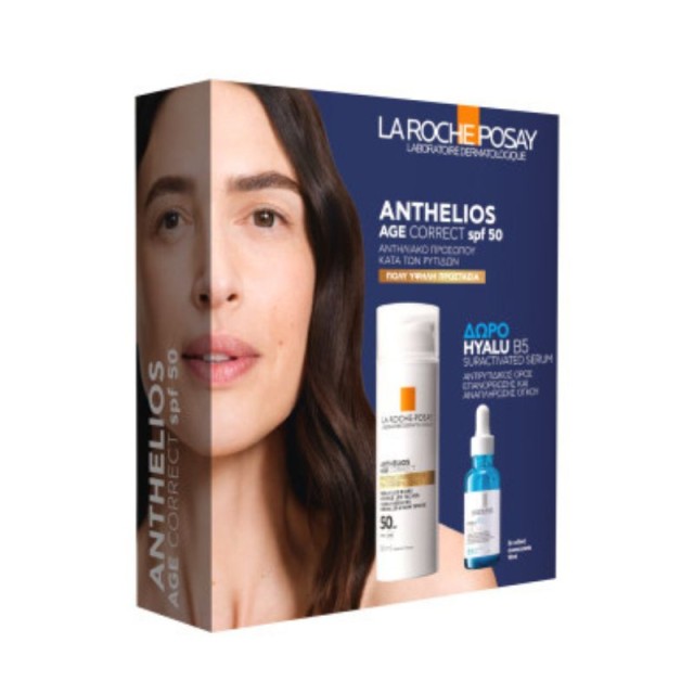 La Roche-Posay Promo Pack Anthelios Age Correct SPF50 50ml & Δώρο Hyalu B5 Suractivated Serum 10ml