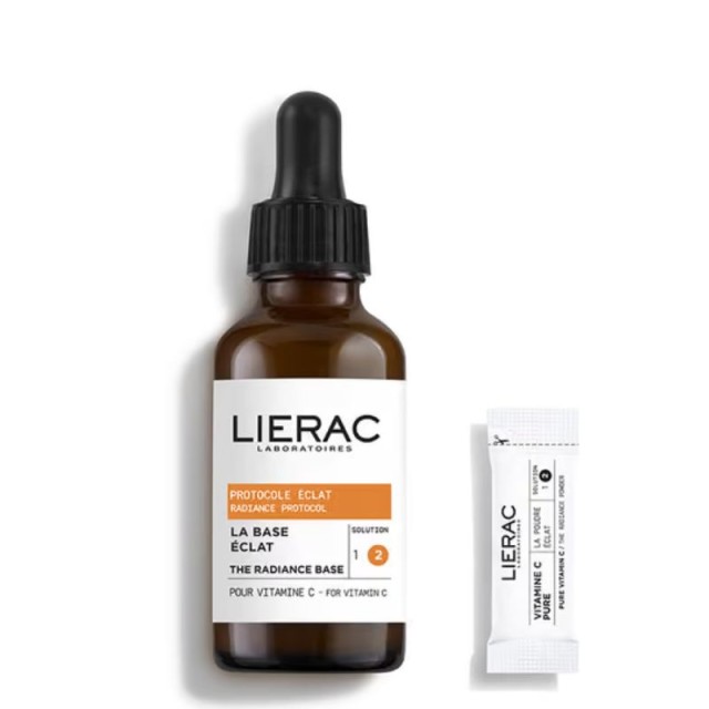 Lierac Radiance Protocol Pure Vitamin C Συγκεντρωμένος Ορός με 20% Καθαρή Βιταμίνη C 30ml & 14 Φακελίσκοι