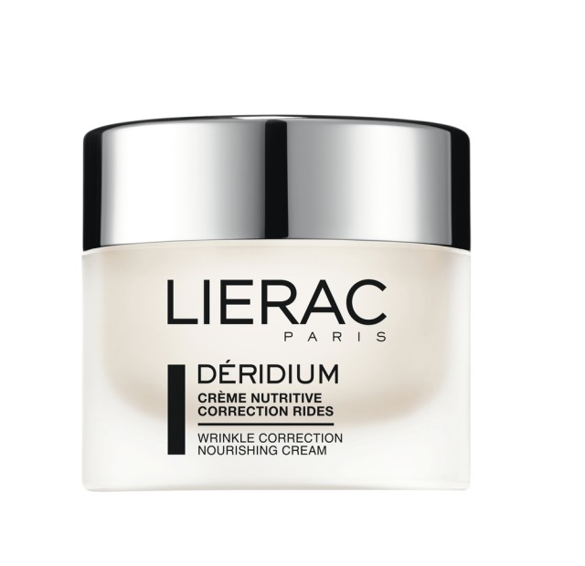 Lierac Déridium Crème Nutritive Correction Rides, Θρεπτική Αντιρυτιδική Κρέμα Προσώπου, Ξηρές/Πολύ Ξηρές 50ml