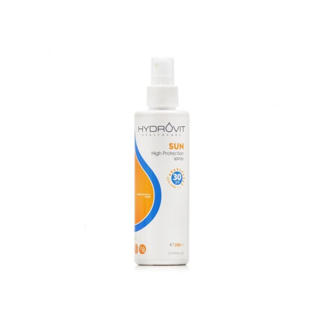 Hydrovit Sun Spray SPF30 Αντιηλιακό Γαλάκτωμα Σώματος Σε Σπρέι 200ml