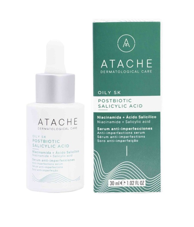 Atache Postbiotic Salicylic Acid Serum Ορός για Δέρματα με Τάση Ακμής 30ml