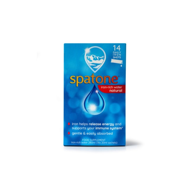 Power Health Spatone Iron-Rich Water Συμπλήρωμα Διατροφής με Σίδηρο 14 φακελάκια x 20ml