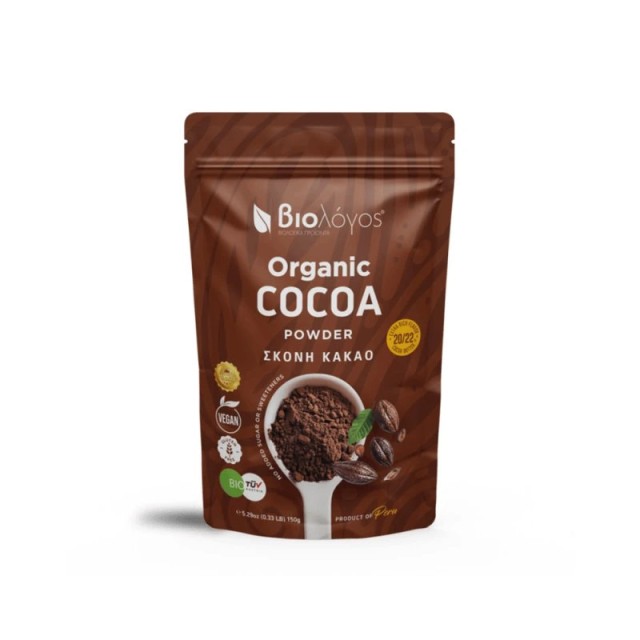 Βιολόγος Βιολογικό Κακάο σε Σκόνη 150 γραμμάρια