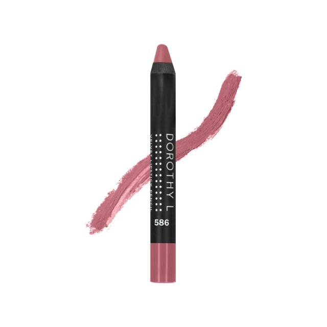 Dorothy L Κραγιόν Μολύβι Velvet Long Lasting Νο.586 2,8gr