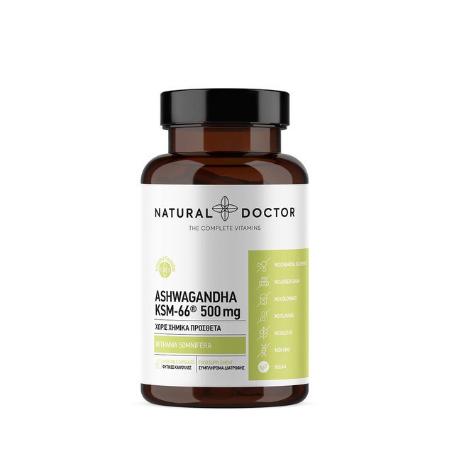 Natural Doctor Ashwagandha Ksm-66 500mg 60caps