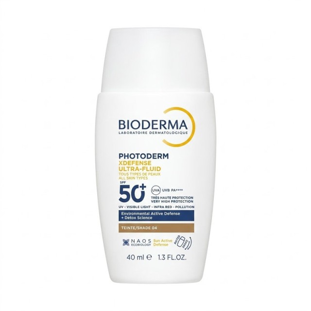 Bioderma Photoderm XDefence Ultra-Fluid SPF50+ Shade 04 Tinted 40ml