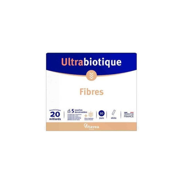 Vitavea Ultrabiotique Fibres Συμπλήρωμα Διατροφής με Προβιοτικά 10 φακελίσκοι