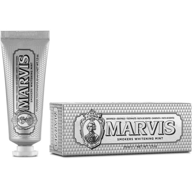 Marvis Smokers Whitening Mint Οδοντόκρεμα για Λεύκανση 25ml