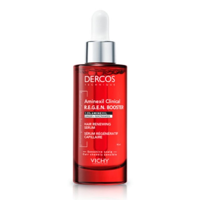 Vichy Dercos Aminexil Clinical R.E.G.E.N. Booster Ορός Ενδυνάμωσης Μαλλιών 90ml