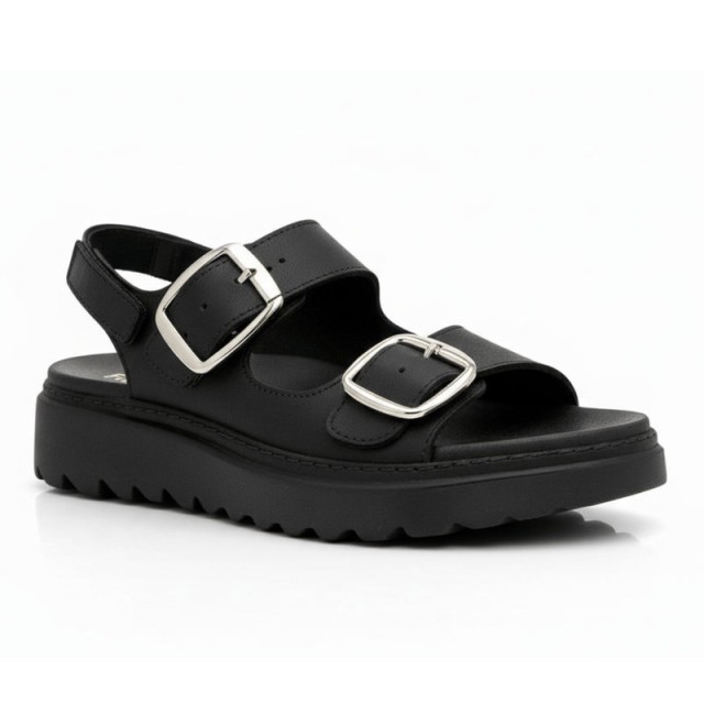 Sunshine Σανδάλια Γυναικεία Ανατομικά Μαύρα Νο37 (270032) 1τμχ