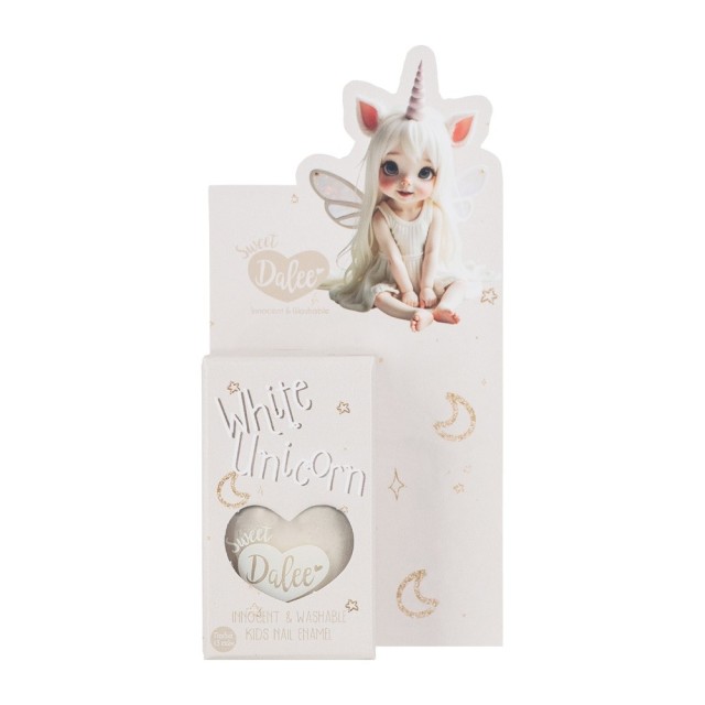 Medisei Sweet Dalee Kids Nail Polish White Unicorn No 911 Παιδικό Βερνίκι Νυχιών 12ml