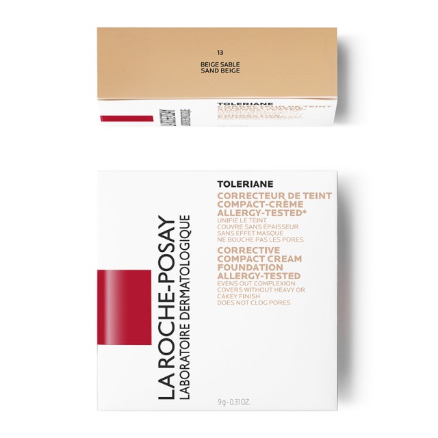 La Roche Posay Toleriane Teint Mineral No.13 Sand Beige Make-up σε Μορφή Πούδρας 9.5gr