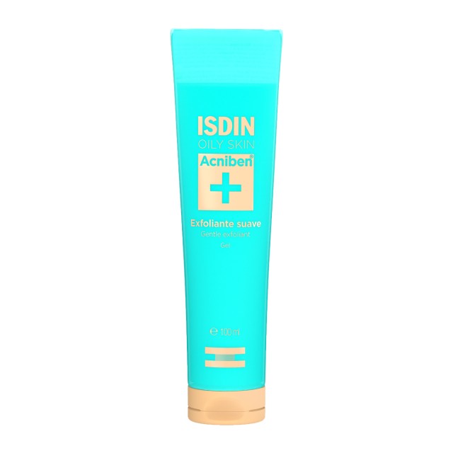Isdin Acniben Gentle Exfoliant Gel  Ήπιας Απολέπισης για Λιπαρό - Ακνεϊκό Δέρμα 100ml