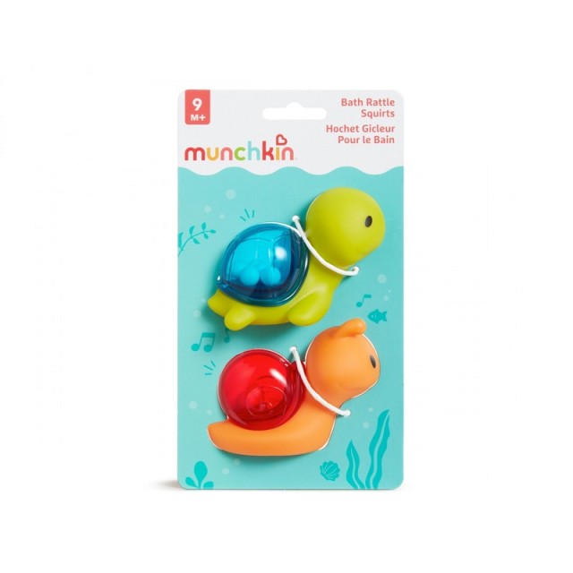 Munchkin Rattle Squirts Παιχνίδι Μπάνιου για Παιδιά 9+ Μηνών 2τεμ.