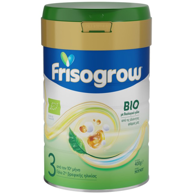 Frisogrow Bio 3 Γάλα 3ης Βρεφικής Ηλικίας σε Σκόνη για Βρέφη από 10 μηνών και άνω 400gr