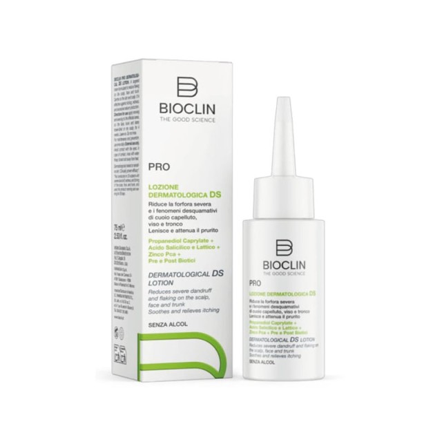 Bioclin Pro Dermatological DS Lotion Δερματολογική Λοσιόν για τα Συμπτώματα της Σμηγματορροϊκής Δερματίτιδας 75ml