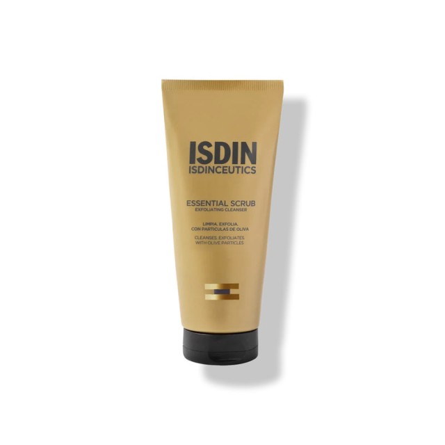 ISDIN Isdinceutics Essential Scrub Τζελ Καθαρισμού και Ήπιας Απολέπισης με Κόκκους από Σπόρους Ελιάς.100gr