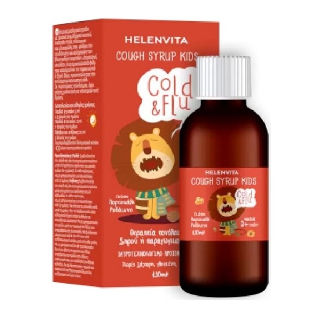 Helenvita Cold & Flu Σιρόπι για Παιδιά 120ml