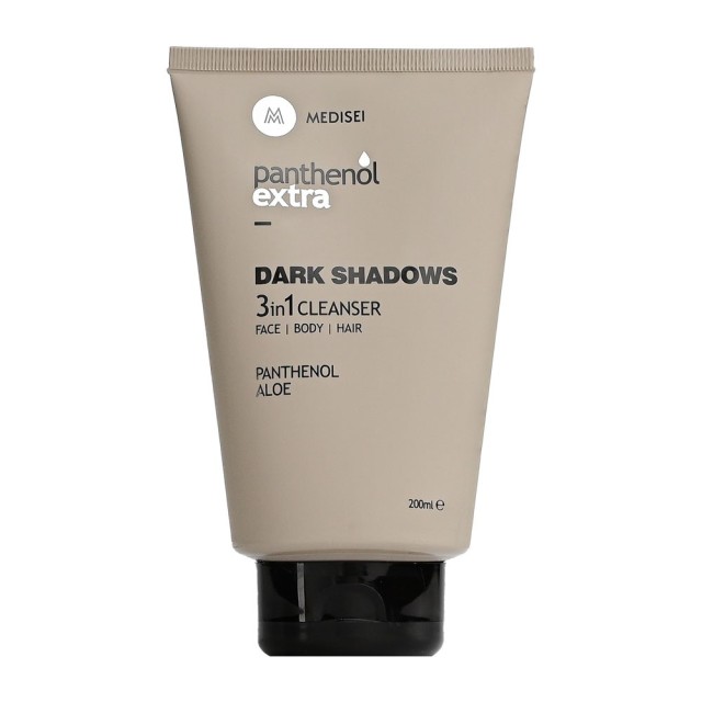 Panthenol Extra Dark Shadows 3 in 1 Cleanser για Πρόσωπο, Σώμα & Μαλλιά 200ml