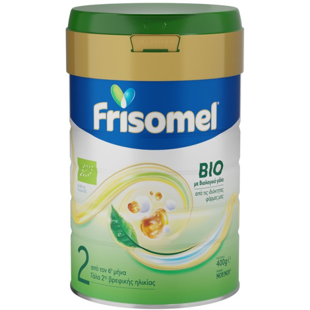 Frisomel Bio 2 Γάλα 2ης Βρεφικής Ηλικίας σε Σκόνη για Βρέφη από 6 έως 12 μηνών 400gr