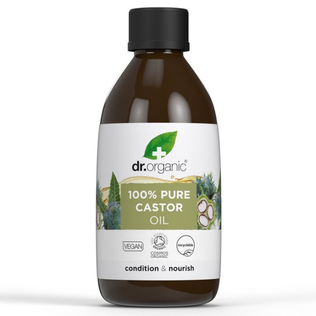 Dr. Organic 100% Pure Castor Oil 250ml