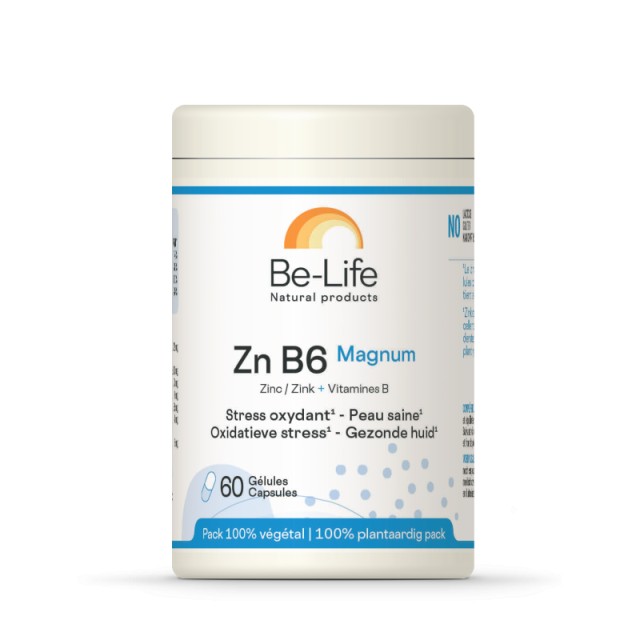 Be-Life Zn B6 Magnum 60 φυτικές κάψουλες