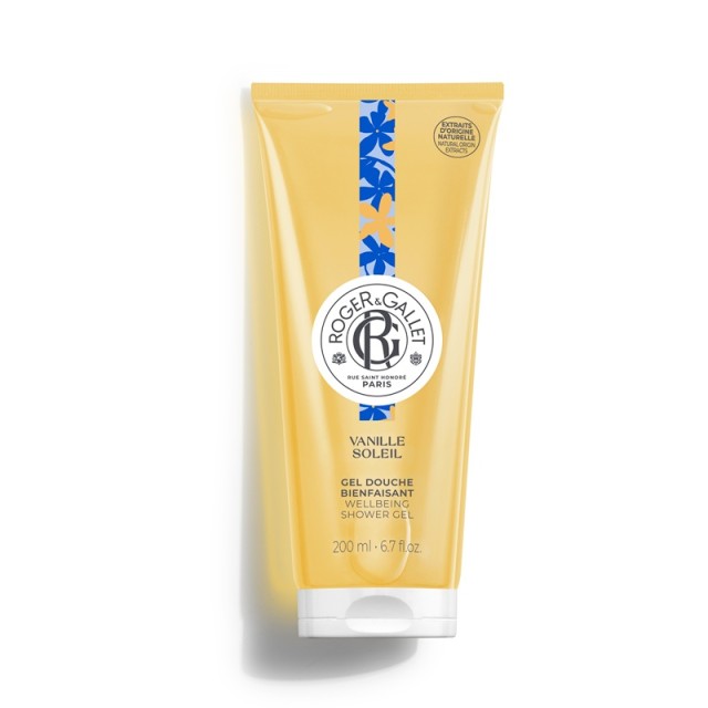 Roger&Gallet Vanille Soleil Gel Douche Bienfaisant Αφρόλουτρο 200ml