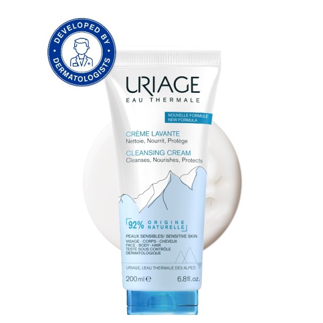 Uriage Cleansing Cream Κρέμα για Καθαρισμό και Θρέψη 200ml