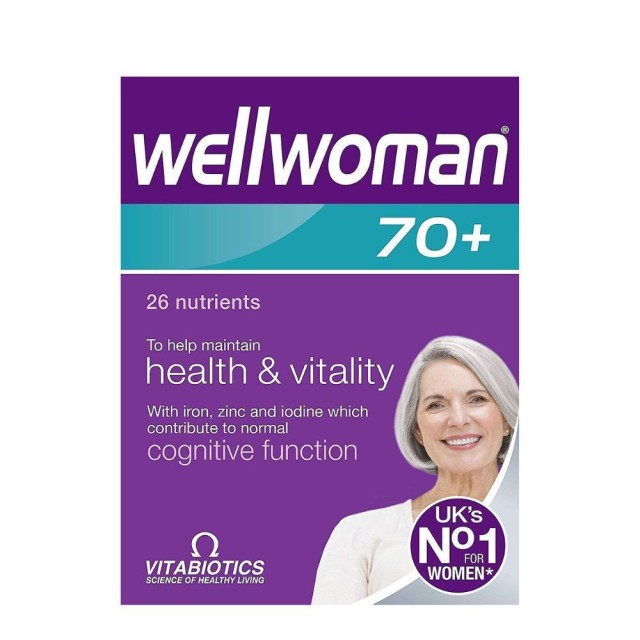 Vitabiotics Wellwoman 70+ για την Ενίσχυση του Ανοσοποιητικού 30tabs