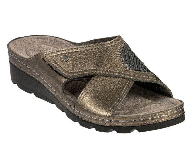 Steps Med Γυναικεία Ανατομική Καλοκαιρινή Παντόφλα Ανθρακι Ν38 (2553)