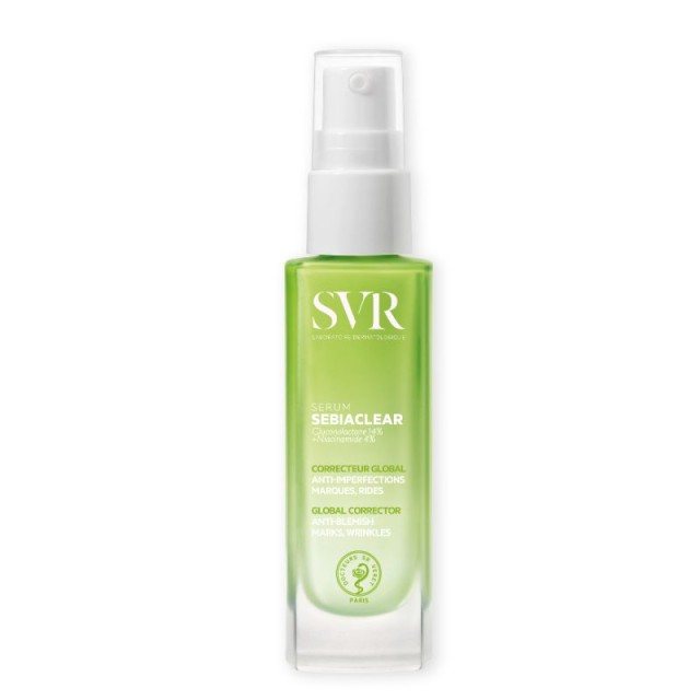 SVR Laboratoire Sebiaclear Serum Ορός Προσώπου κατά των Ατελειών & για Μείωση Ρυτίδων 30ml