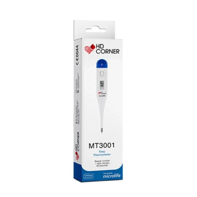 Microlife HD Corner MT 3001 Ψηφιακό Θερμόμετρο 60 δευτερολέπτων 1τεμ