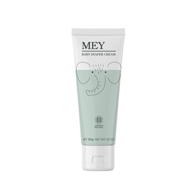 Mey Baby Diaper Cream Απαλή Κρέμα Καθημερινής Περιποίησης για την Αλλαγή της Πάνας 100g