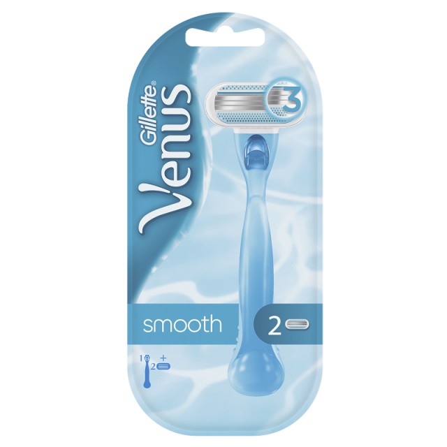 Gillette Venus Smooth Ξυραφάκι +2 Ανταλλακτικά