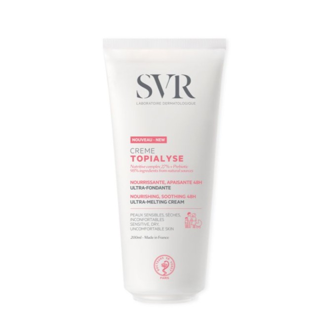 SVR Laboratoire Topialyse Creme 48ώρης Θρέψης για Πολύ Ξηρό & Ευαίσθητο Δέρμα 200ml