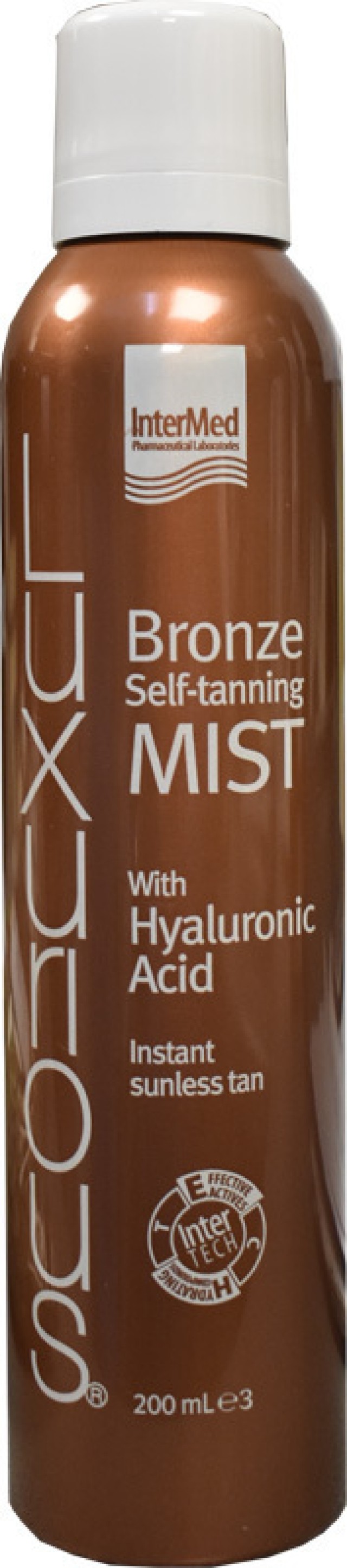 Intermed Luxurious Bronze Self-Tanning Mist Ενυδατικό Σπρέι για Αυτομαύρισμα 200ml