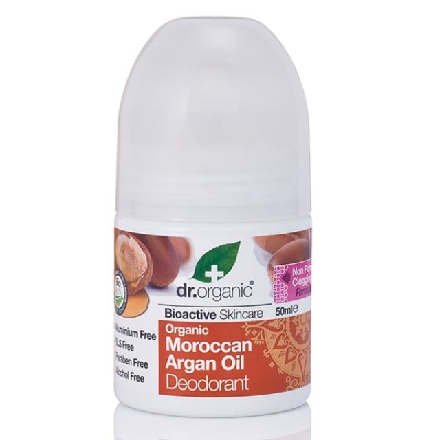 Dr. Organic, Moroccan Argan Oil  Deodorant 50ml