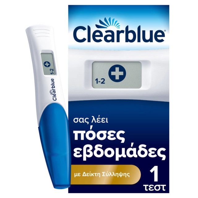 Clearblue Ψηφιακό Τεστ Εγκυμοσύνης με Δείκτη Σύλληψης 1 τεμ
