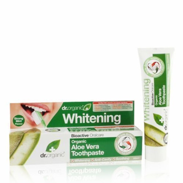 Dr.Organic Aloe Vera Whitening Toothpaste 100 ml