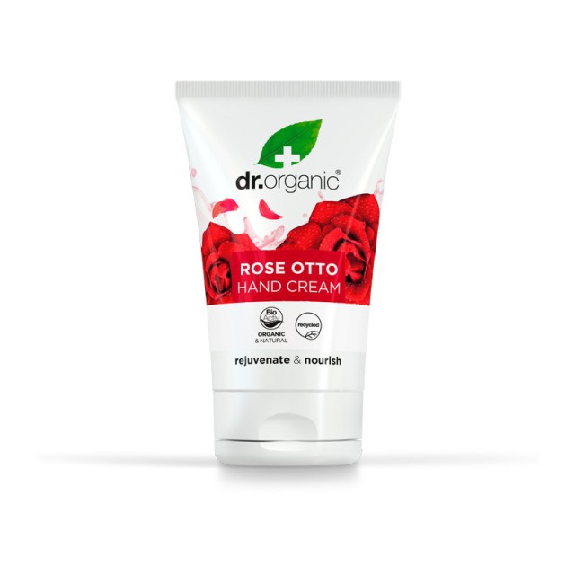 Dr. Organic Rose Otto Hand & Nail Cream 125ml