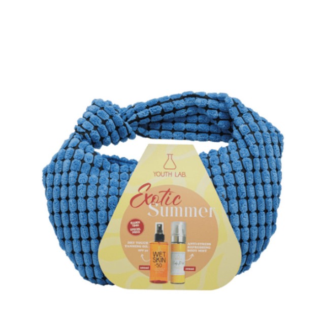 Youth Lab. Promo Pack Exotic Summer Wet Skin Αντηλιακό Ξηρό Λάδι Προσώπου - Σώματος  SPF50 200ml + Anti-Stress Αρωματικό Mist Exotix Sunrise 100ml
