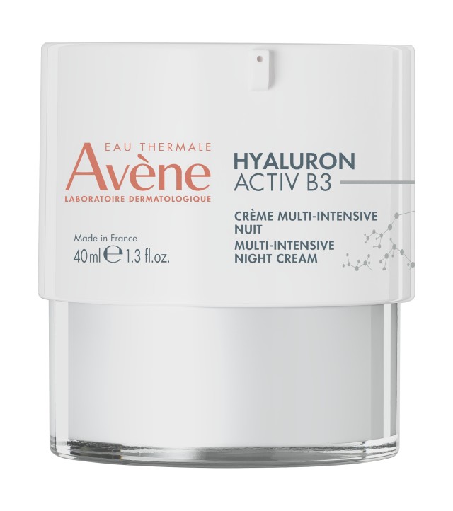 Avène Hyaluron Activ B3 Εντατική Αντιγήραντική Κρέμα Νυκτός με Υαλουρονικό Οξύ για Ολοκληρωμένη Επανόρθωση 40ml