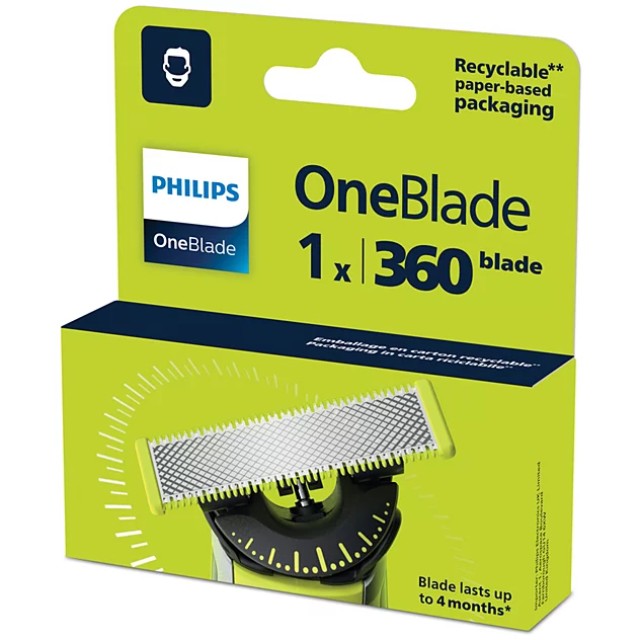 Philips OneBlade 360 Ανταλλακτική Λεπίδα 1τεμ (QP410/50)