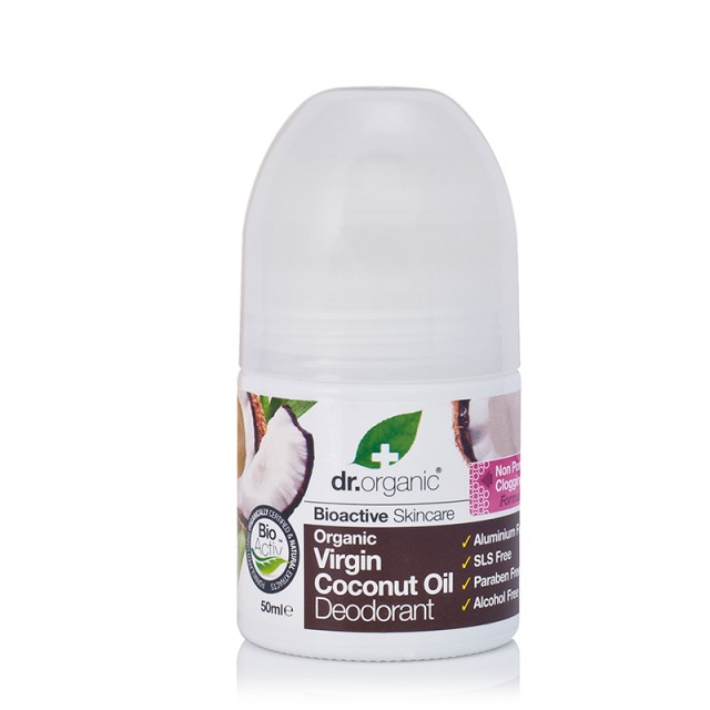 Dr. Organic Virgin Coconut Oil Deodorant 50ml
