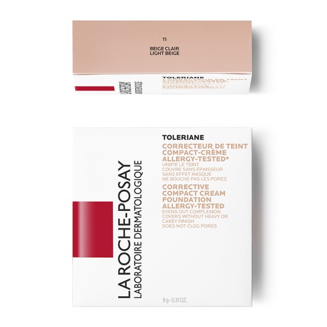 La Roche Posay Toleriane Teint Mineral No.11 Light Beige Make-up σε Μορφή Πούδρας 9.5gr