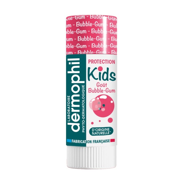 Dermophil Kids 100% Naturel Lipstick Bubble Gum 4gr