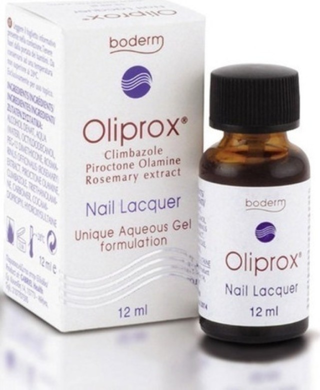 Boderm Oliprox Nail Lacquer Λάκκα Ονύχων για την Αντιμετώπιση των Μυκητιάσεων των Νυχιών, 12ml