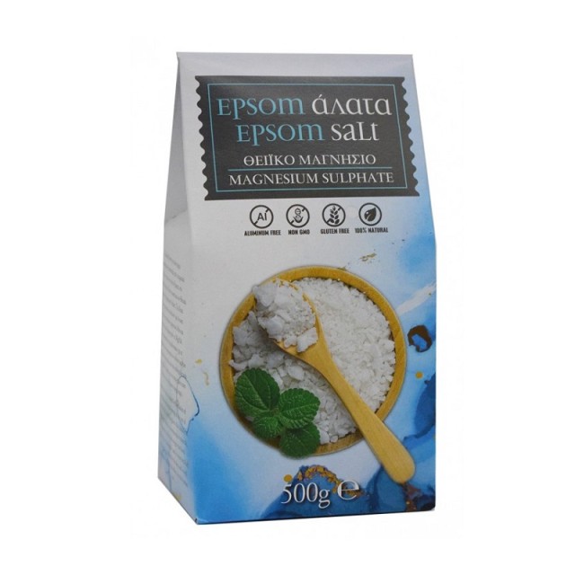 Epsom Άλατα Θειϊκό Μαγνήσιο 500gr